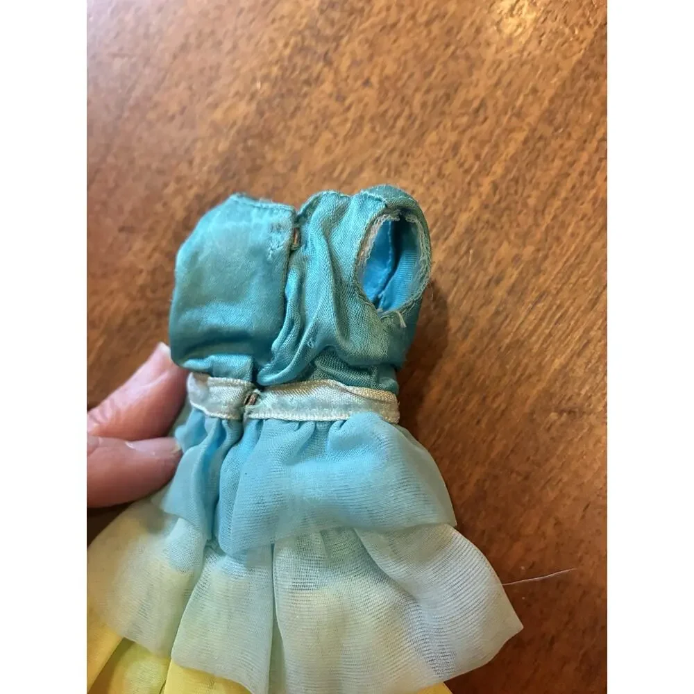 Vintage Barbie Dreamy Blues #1456 Mod Era Blue Dress Outfit